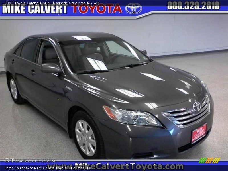 Magnetic Gray Metallic / Ash 2007 Toyota Camry Hybrid