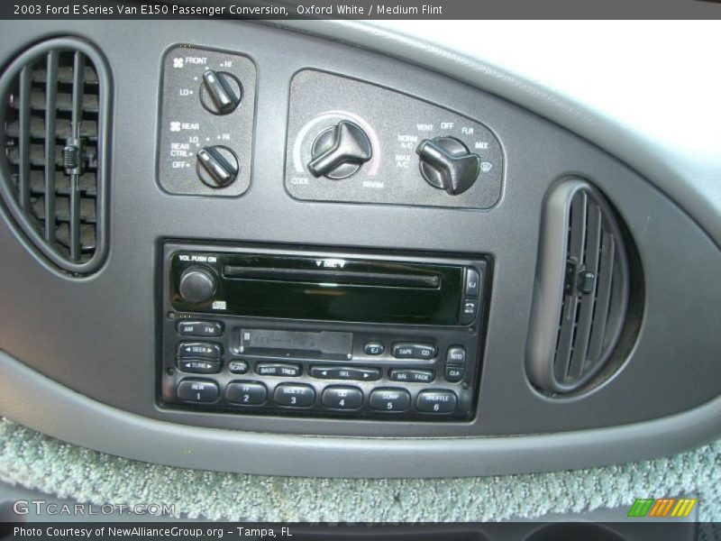 Oxford White / Medium Flint 2003 Ford E Series Van E150 Passenger Conversion