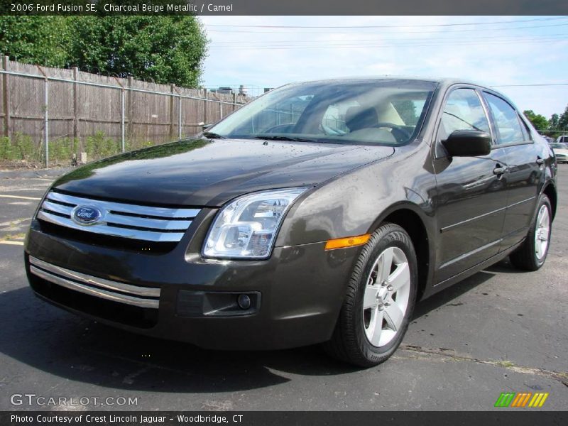 Charcoal Beige Metallic / Camel 2006 Ford Fusion SE