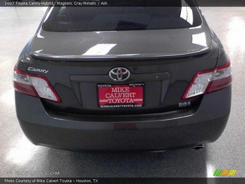 Magnetic Gray Metallic / Ash 2007 Toyota Camry Hybrid