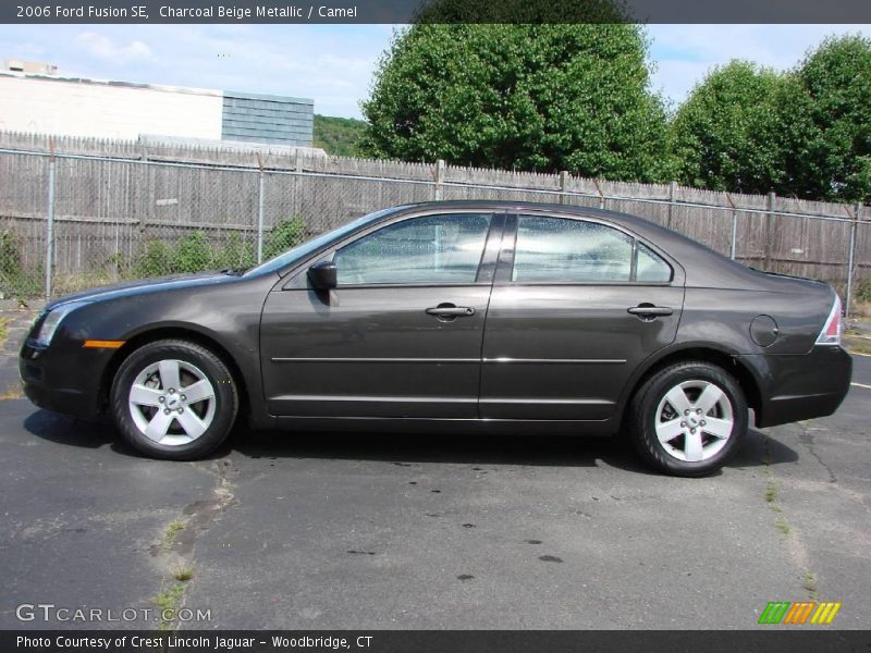 Charcoal Beige Metallic / Camel 2006 Ford Fusion SE