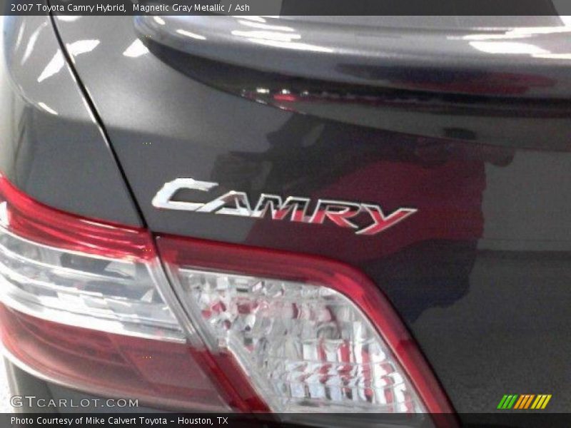 Magnetic Gray Metallic / Ash 2007 Toyota Camry Hybrid