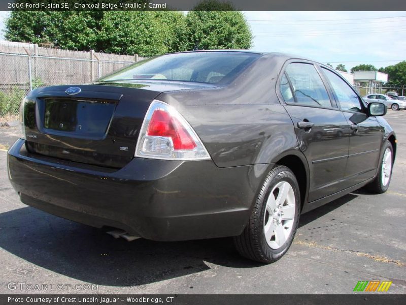 Charcoal Beige Metallic / Camel 2006 Ford Fusion SE