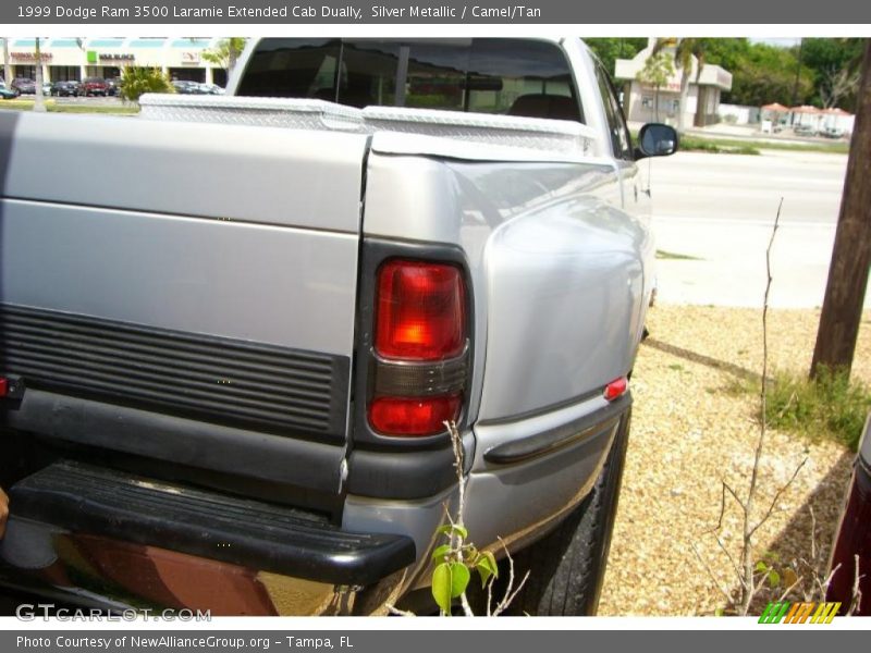 Silver Metallic / Camel/Tan 1999 Dodge Ram 3500 Laramie Extended Cab Dually