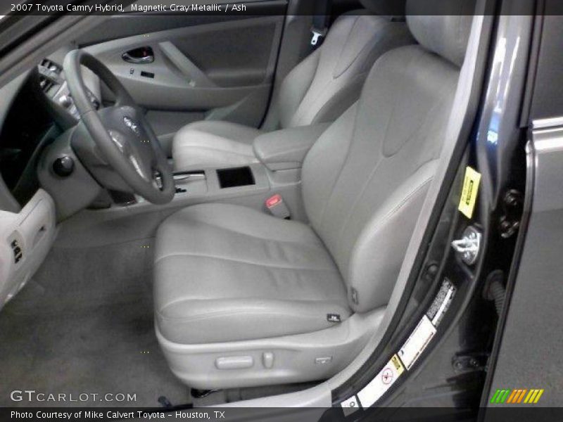 Magnetic Gray Metallic / Ash 2007 Toyota Camry Hybrid