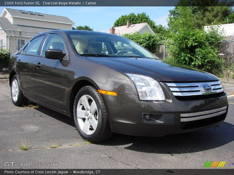 Charcoal Beige Metallic / Camel 2006 Ford Fusion SE