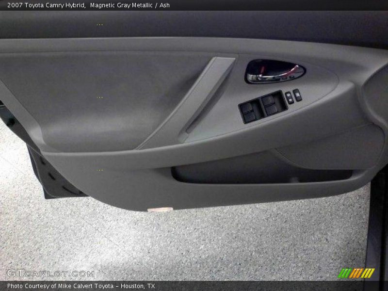 Magnetic Gray Metallic / Ash 2007 Toyota Camry Hybrid