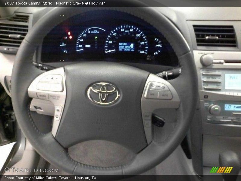 Magnetic Gray Metallic / Ash 2007 Toyota Camry Hybrid