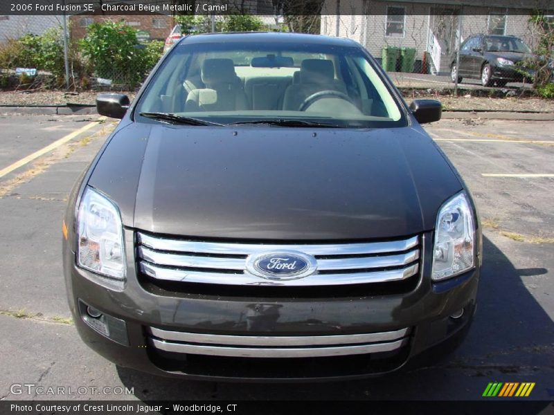 Charcoal Beige Metallic / Camel 2006 Ford Fusion SE