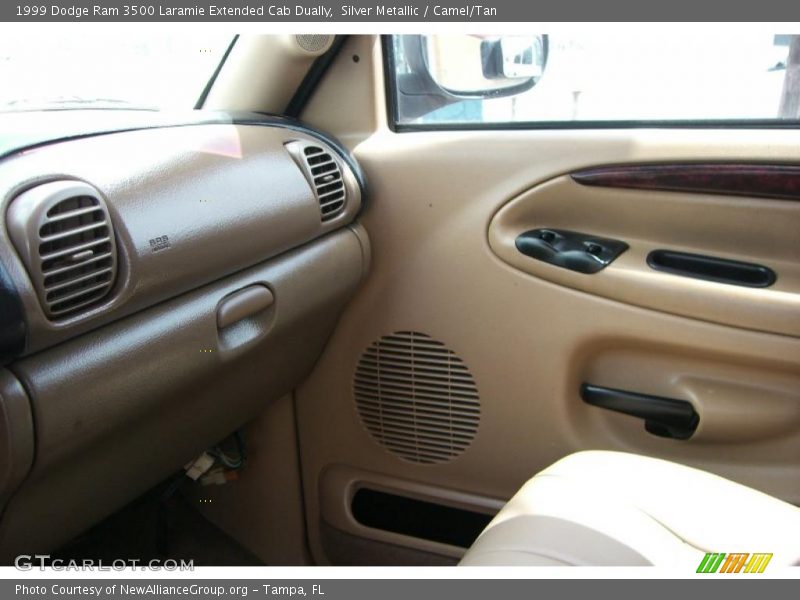 Silver Metallic / Camel/Tan 1999 Dodge Ram 3500 Laramie Extended Cab Dually
