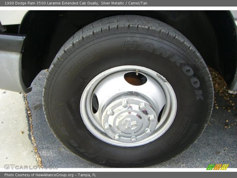 Silver Metallic / Camel/Tan 1999 Dodge Ram 3500 Laramie Extended Cab Dually