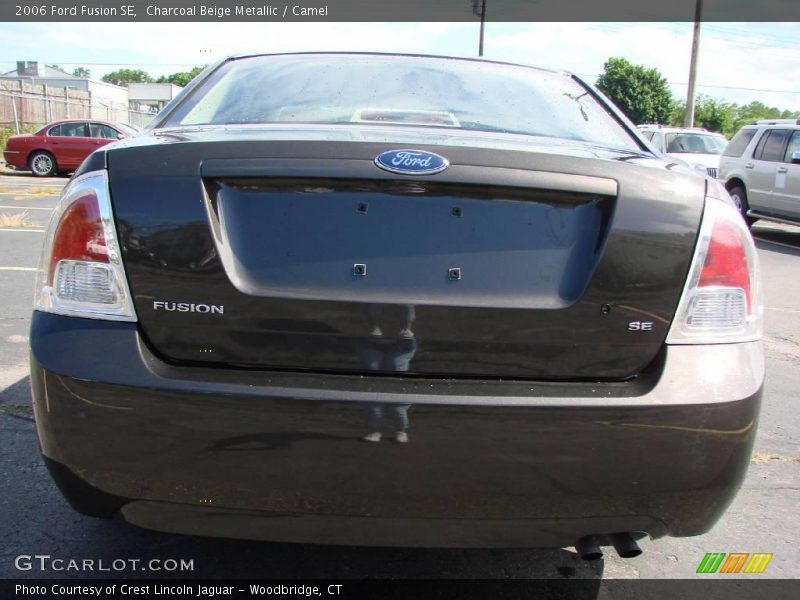 Charcoal Beige Metallic / Camel 2006 Ford Fusion SE