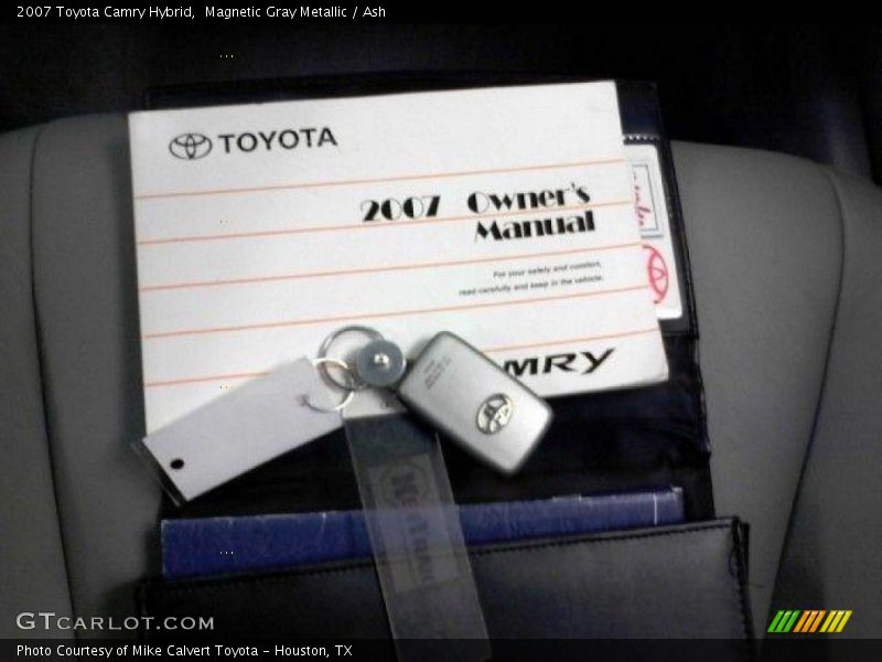 Magnetic Gray Metallic / Ash 2007 Toyota Camry Hybrid