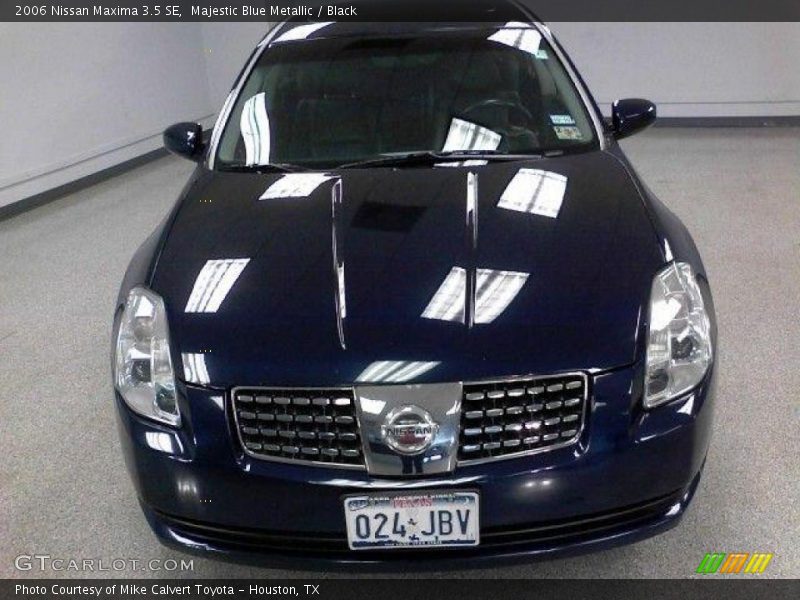 Majestic Blue Metallic / Black 2006 Nissan Maxima 3.5 SE