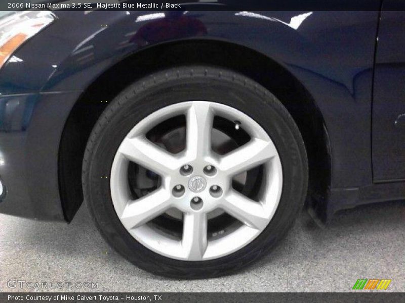 Majestic Blue Metallic / Black 2006 Nissan Maxima 3.5 SE