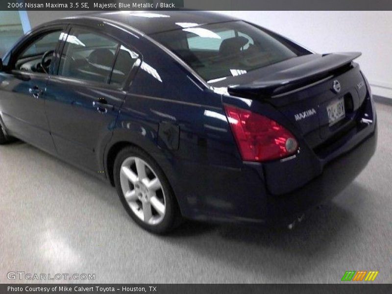 Majestic Blue Metallic / Black 2006 Nissan Maxima 3.5 SE