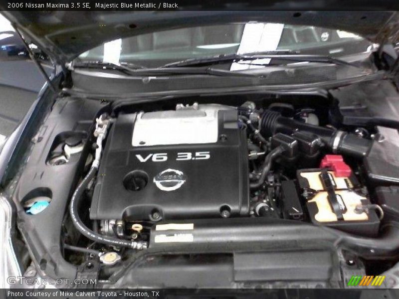 Majestic Blue Metallic / Black 2006 Nissan Maxima 3.5 SE