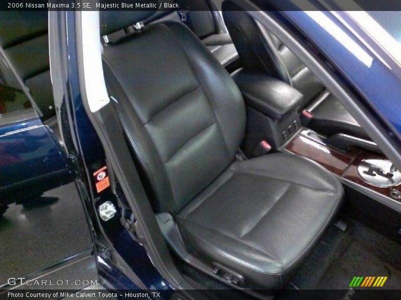 Majestic Blue Metallic / Black 2006 Nissan Maxima 3.5 SE