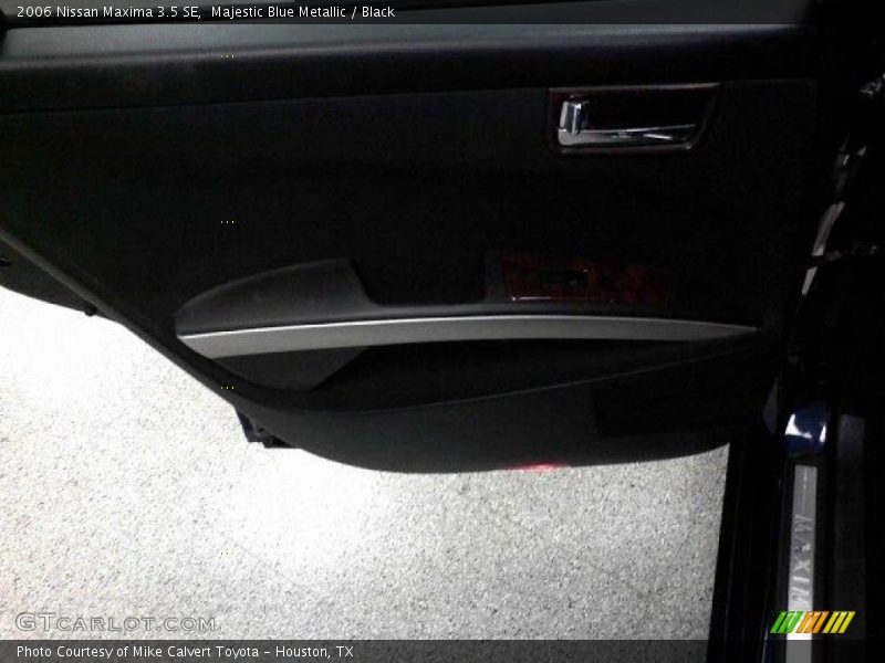 Majestic Blue Metallic / Black 2006 Nissan Maxima 3.5 SE