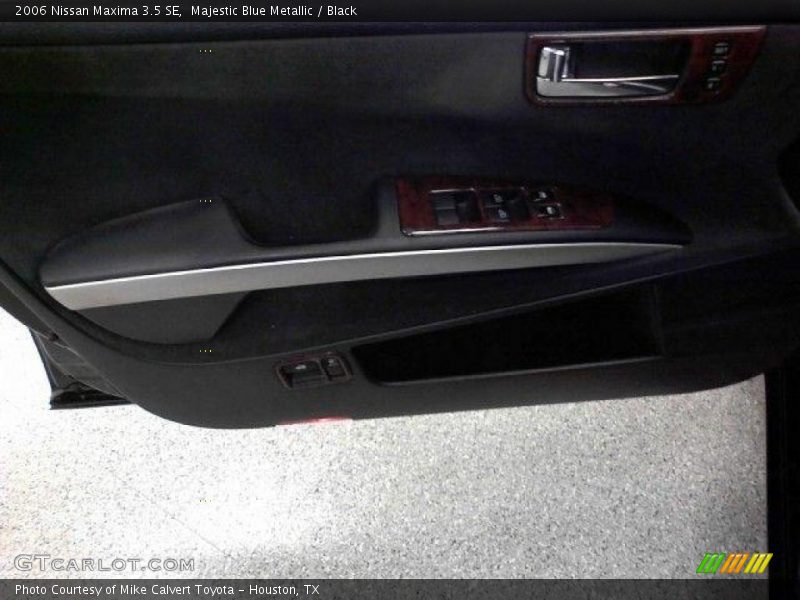 Majestic Blue Metallic / Black 2006 Nissan Maxima 3.5 SE