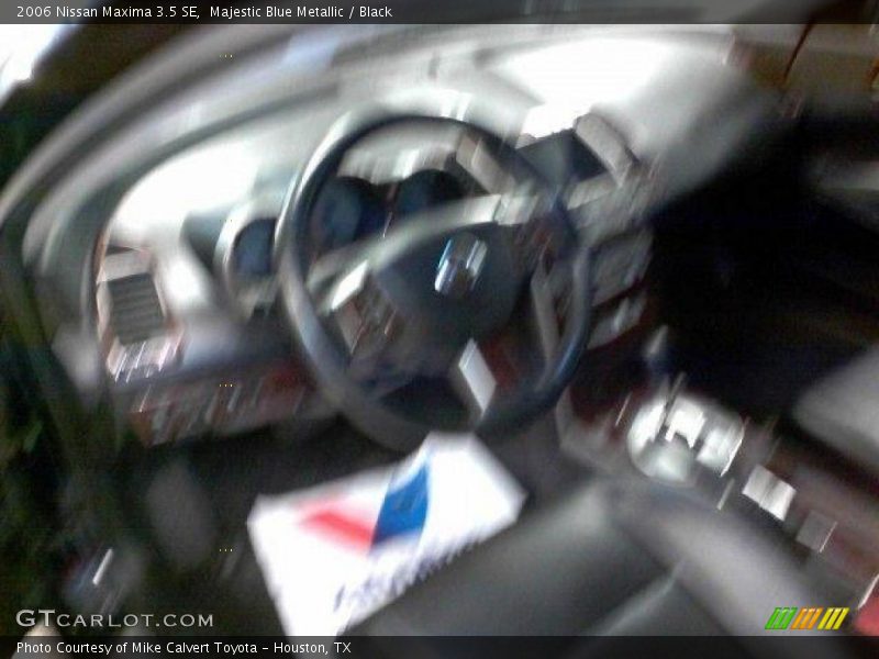 Majestic Blue Metallic / Black 2006 Nissan Maxima 3.5 SE