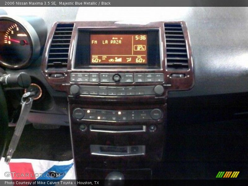 Majestic Blue Metallic / Black 2006 Nissan Maxima 3.5 SE