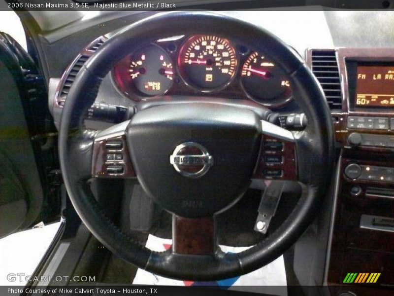 Majestic Blue Metallic / Black 2006 Nissan Maxima 3.5 SE