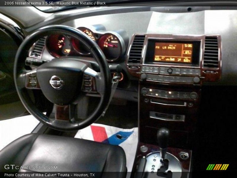 Majestic Blue Metallic / Black 2006 Nissan Maxima 3.5 SE