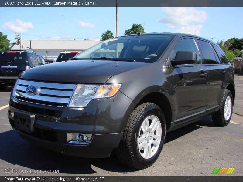 Carbon Metallic / Camel 2007 Ford Edge SEL AWD