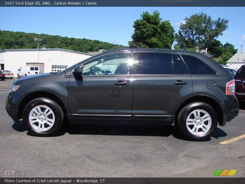 Carbon Metallic / Camel 2007 Ford Edge SEL AWD