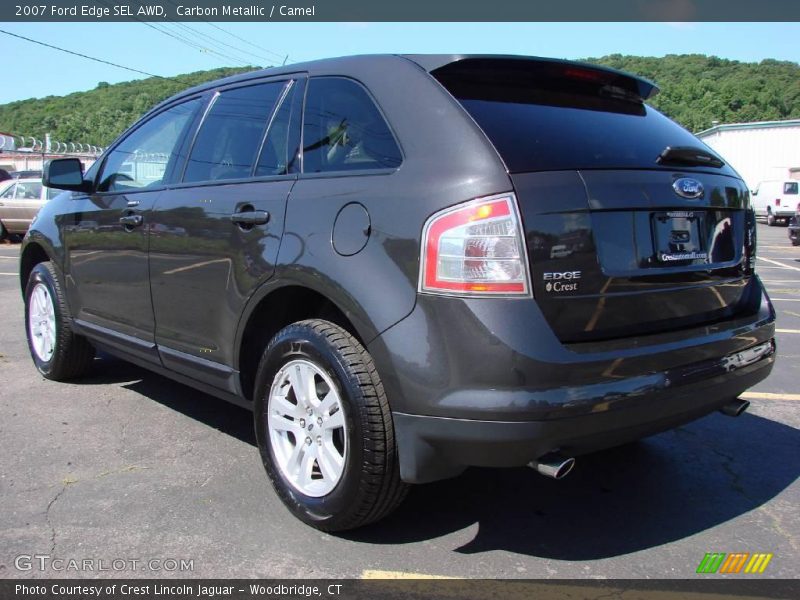 Carbon Metallic / Camel 2007 Ford Edge SEL AWD