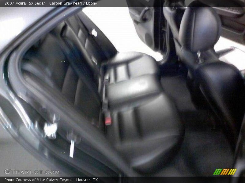 Carbon Gray Pearl / Ebony 2007 Acura TSX Sedan