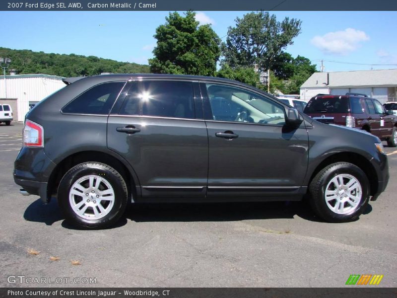 Carbon Metallic / Camel 2007 Ford Edge SEL AWD