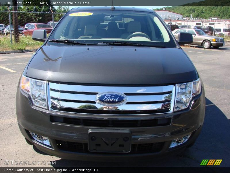 Carbon Metallic / Camel 2007 Ford Edge SEL AWD