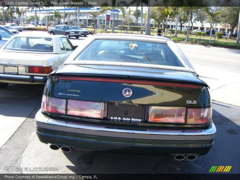 Polo Green Metallic / Shale 1995 Cadillac Seville SLS