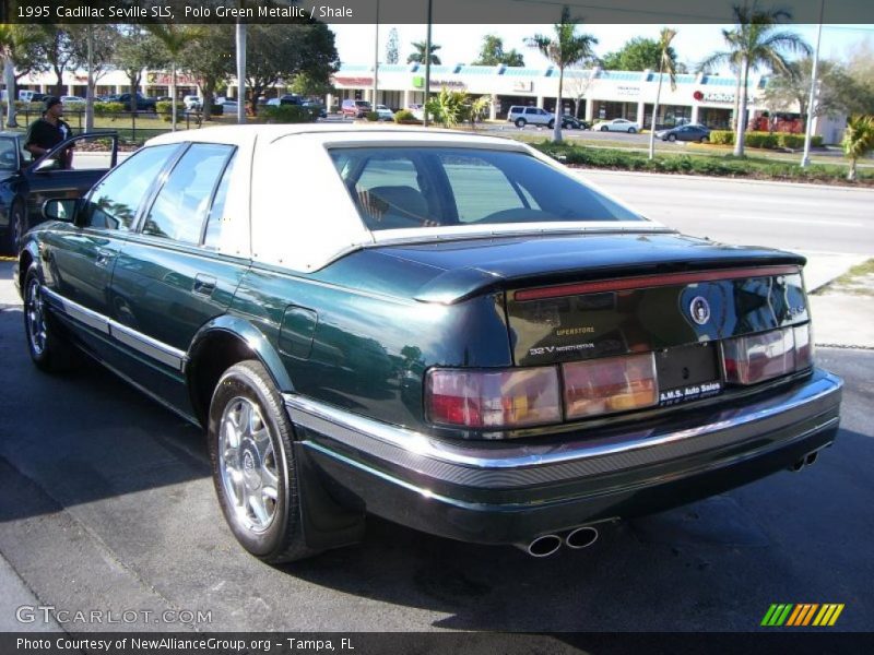 Polo Green Metallic / Shale 1995 Cadillac Seville SLS