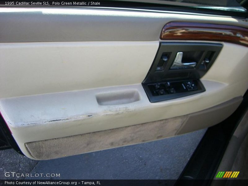 Polo Green Metallic / Shale 1995 Cadillac Seville SLS