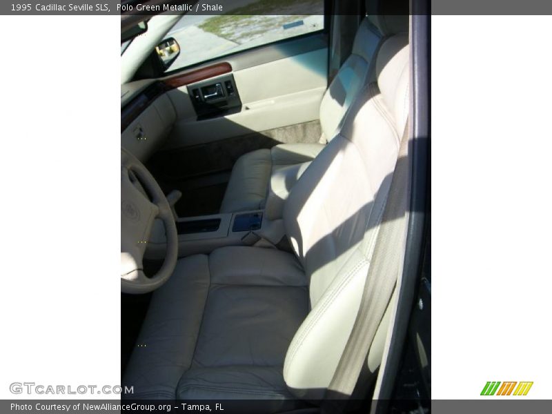 Polo Green Metallic / Shale 1995 Cadillac Seville SLS