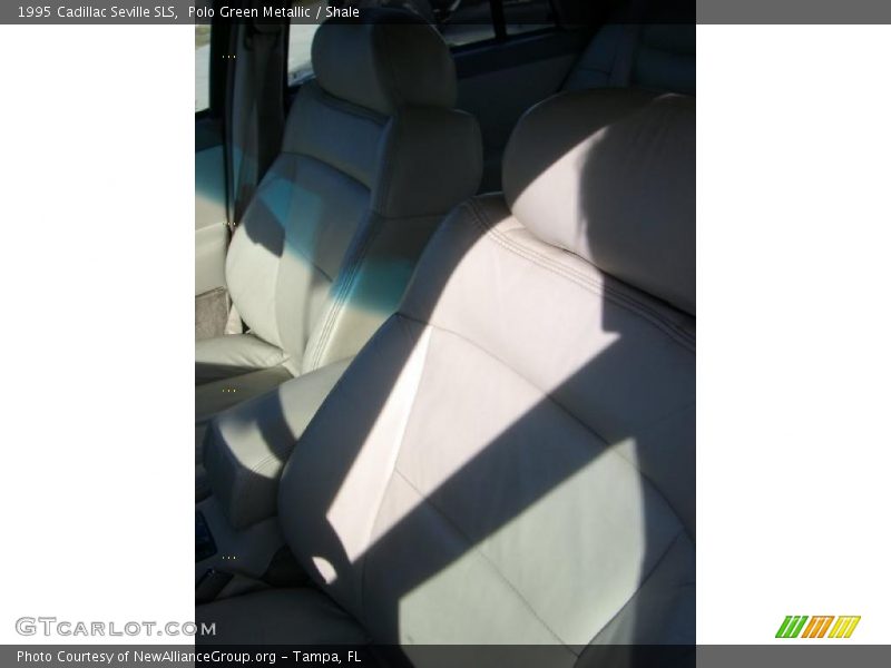 Polo Green Metallic / Shale 1995 Cadillac Seville SLS