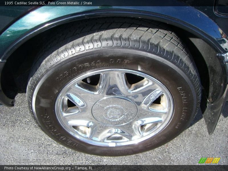 Polo Green Metallic / Shale 1995 Cadillac Seville SLS