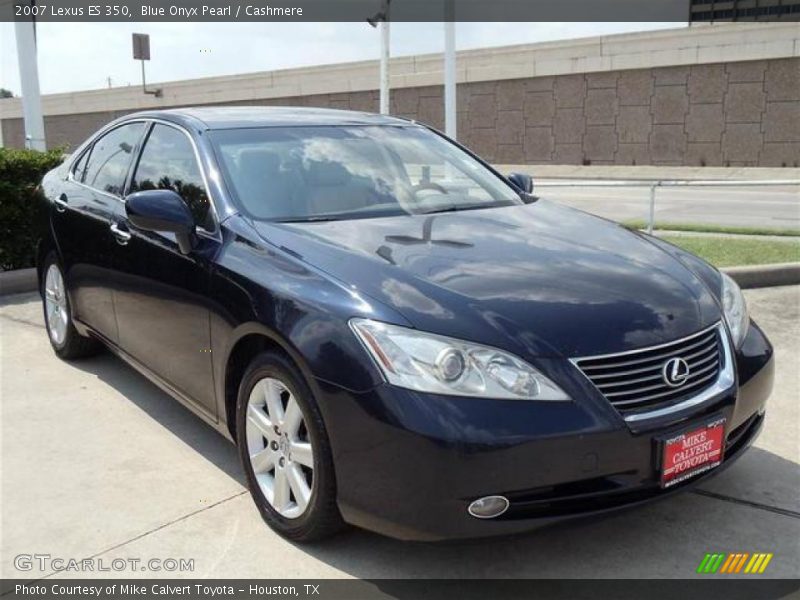 Blue Onyx Pearl / Cashmere 2007 Lexus ES 350