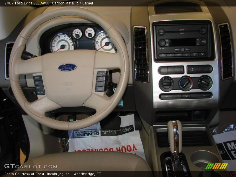 Carbon Metallic / Camel 2007 Ford Edge SEL AWD