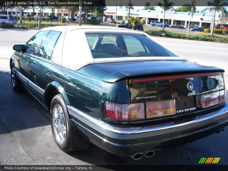 Polo Green Metallic / Shale 1995 Cadillac Seville SLS