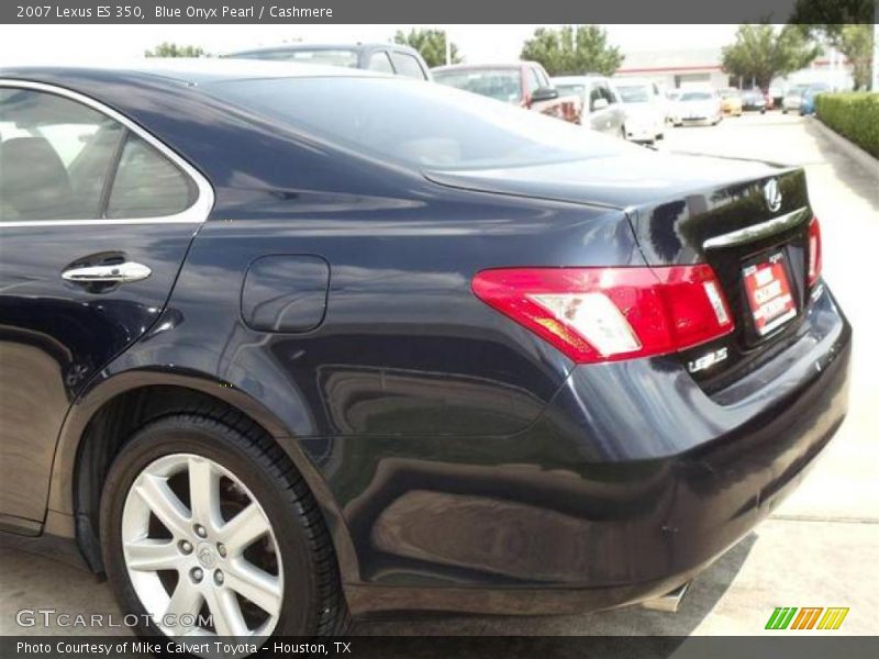 Blue Onyx Pearl / Cashmere 2007 Lexus ES 350