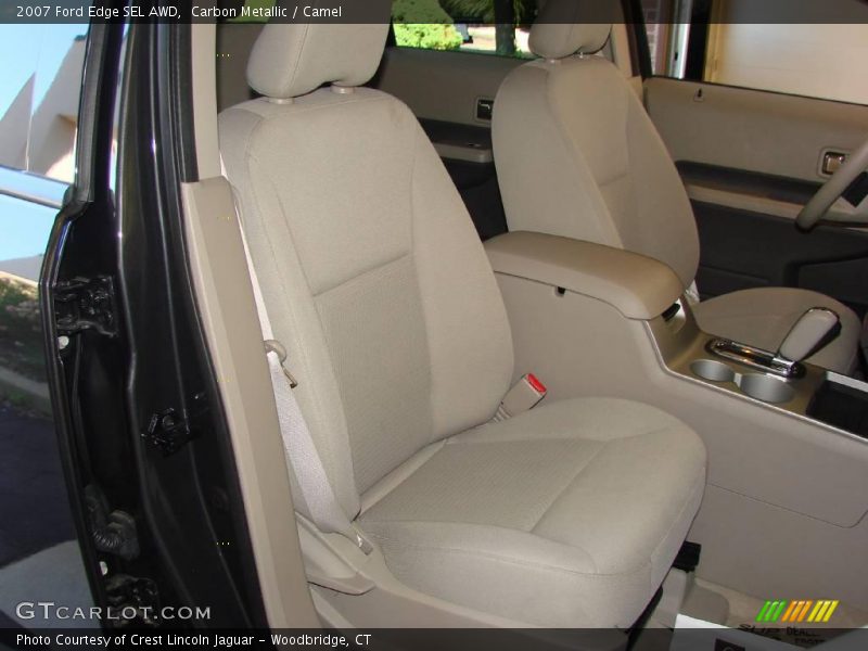 Carbon Metallic / Camel 2007 Ford Edge SEL AWD