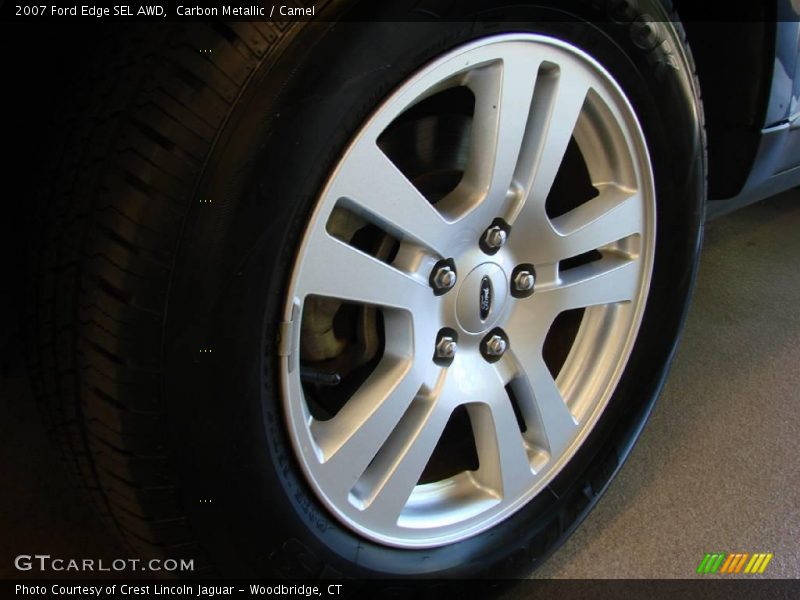 Carbon Metallic / Camel 2007 Ford Edge SEL AWD