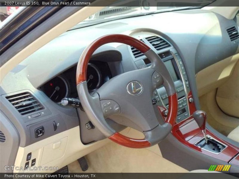 Blue Onyx Pearl / Cashmere 2007 Lexus ES 350