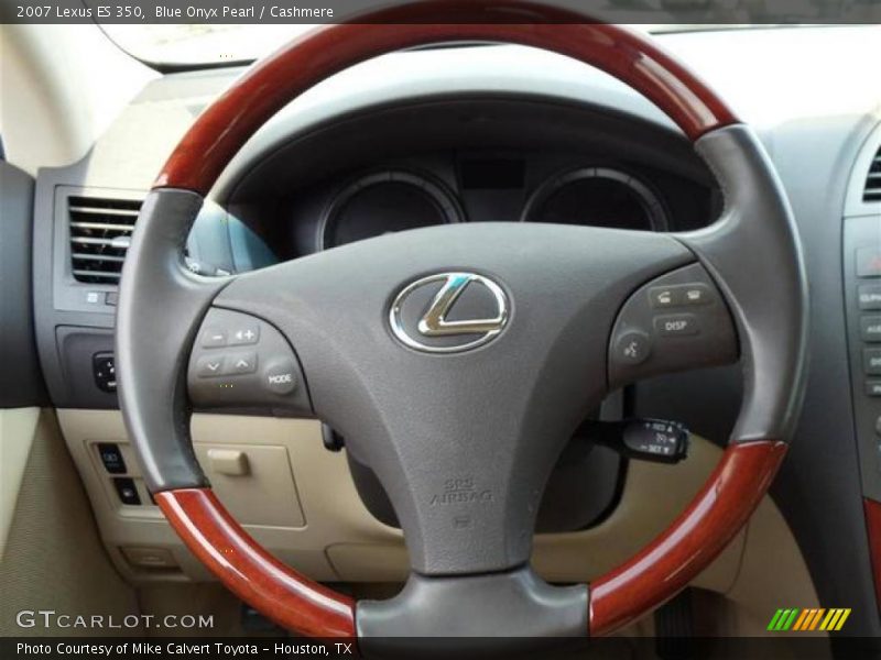 Blue Onyx Pearl / Cashmere 2007 Lexus ES 350