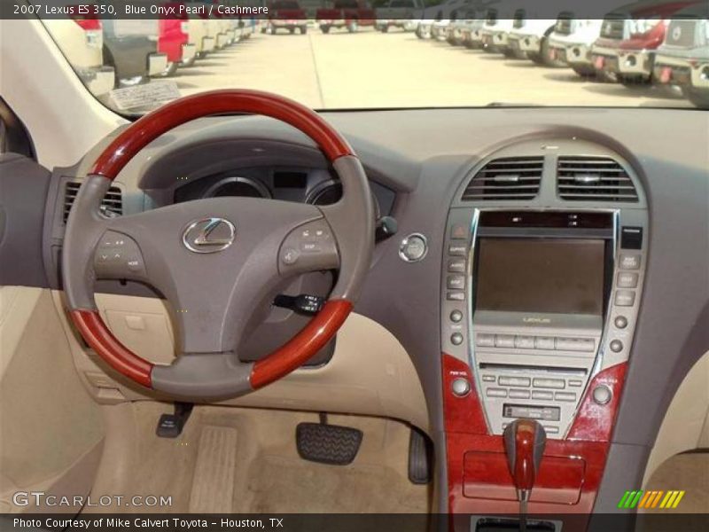 Blue Onyx Pearl / Cashmere 2007 Lexus ES 350