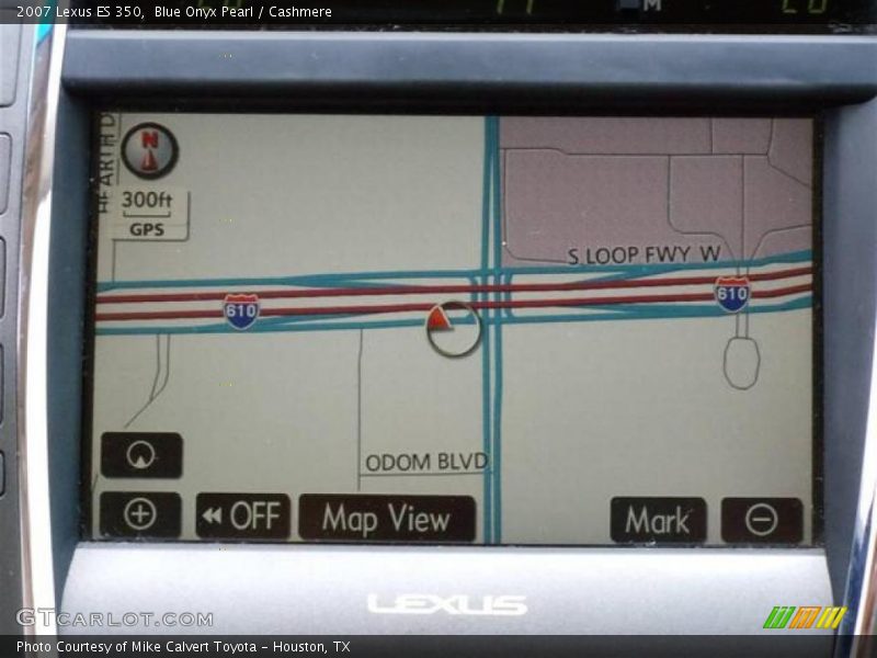 Blue Onyx Pearl / Cashmere 2007 Lexus ES 350